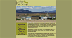 Desktop Screenshot of durfeehotsprings.com